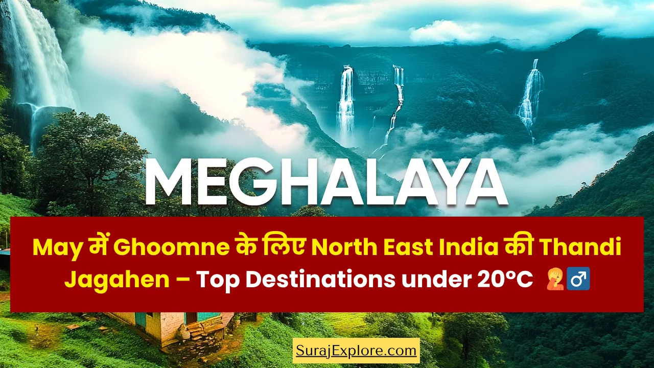 May me ghoomne ki thandi jagahen North East India